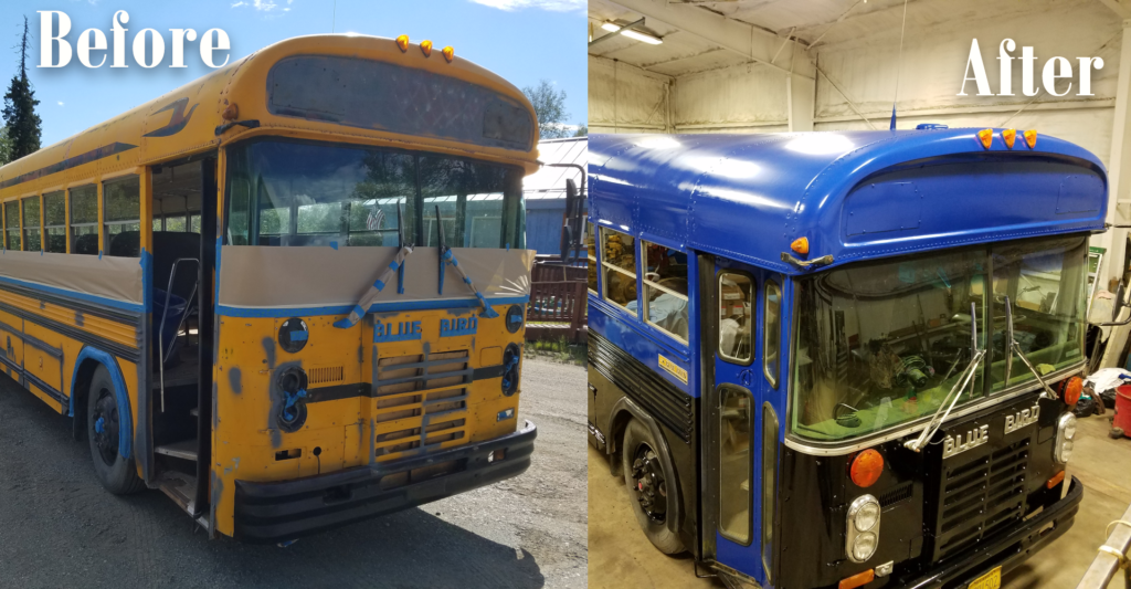 HGBBC Bus Painted